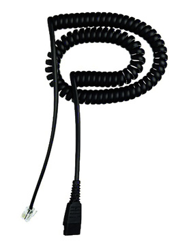 Jabra Kabel QD -> RJ10 Standard  spiral