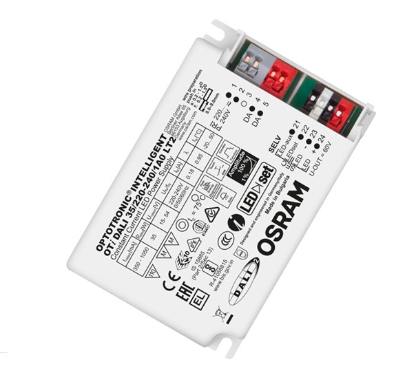 Osram Netzteil - CC Driver 350~1050mA, 20~54V  dali