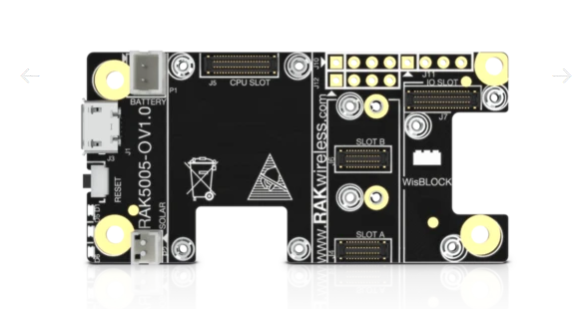 RAK Wireless · LoRa · WisBlock · Board · Base Board · RAK5005-O
