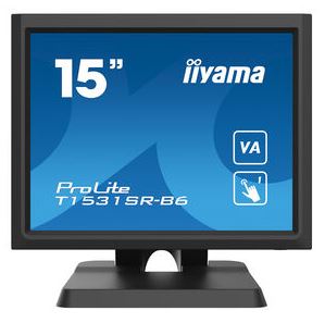 iiyama T1531SR-B1S computer monitor 38.1 cm (15") 1024 x 768 pixels XGA LCD Touchscreen Black