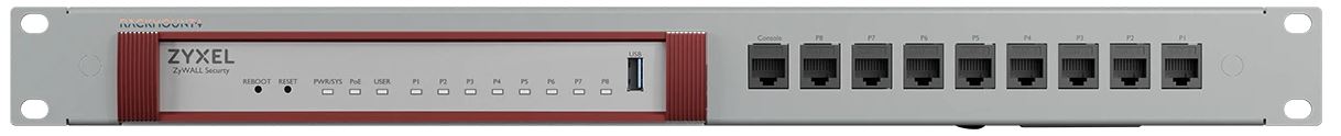 Rackmount.IT, Rack Mount Kit for Zyxel USG Flex 50/50AX/50H/50HP/100/100AX/100H/100HP/100W/, UTP, 1HE/19",