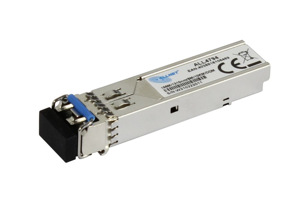 ALLNET Switch Modul ALL4794 SFP(Mini-GBIC),  100Mbit, FX/LC, 10Km, single Mode, bis 10Km