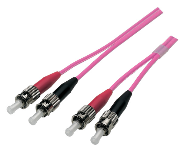 EFB Elektronik O0348.2 InfiniBand/fibre optic cable 2 m ST Purple