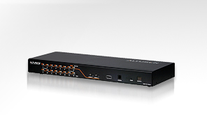 ATEN 16-Port 2-console Cat 5e/6 KVM Switch