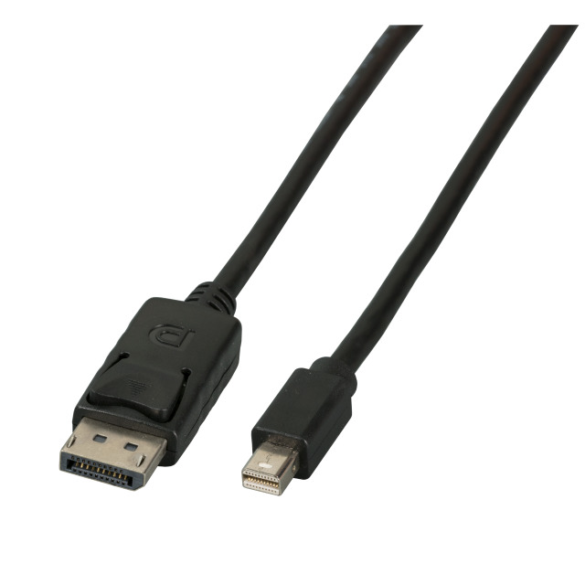 EFB Elektronik K5565SW.1 DisplayPort cable 1 m Mini DisplayPort Black