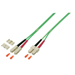 EFB Elektronik O0318.0,5OM5 InfiniBand/fibre optic cable 0.5 m SC Green