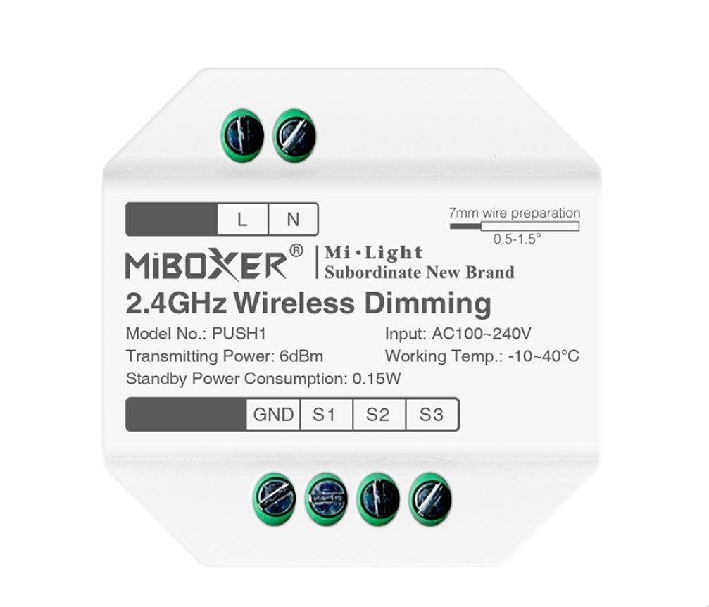 LED Dimmer Controller 2,4GHz Wireless Dim Milight/Miboxer