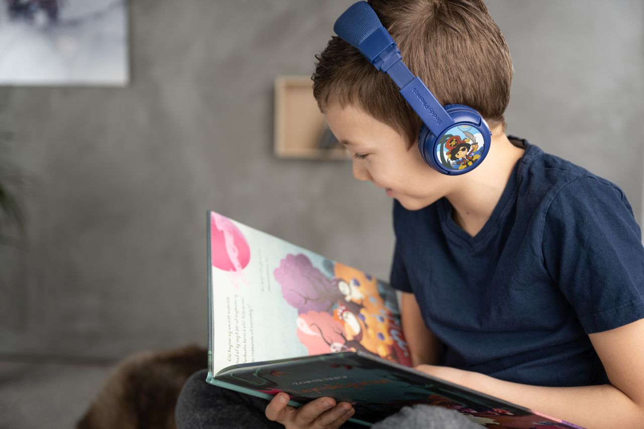 Onanoff Headphones FüR Kinder / Basic / Bluetooth / Dunkelblau