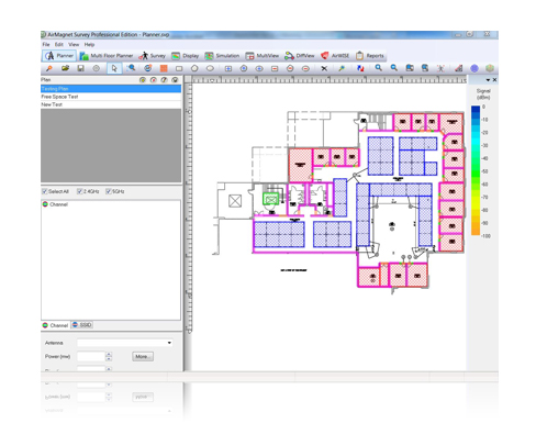 NetAlly AirMagnet Planner - License - 1 User