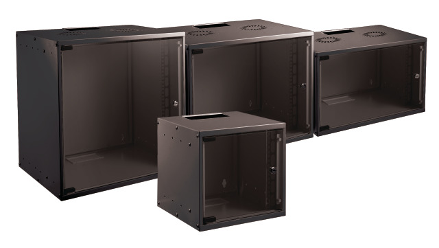 EFB Elektronik WGB-1906TS.60 rack cabinet 6U Wall mounted rack Black