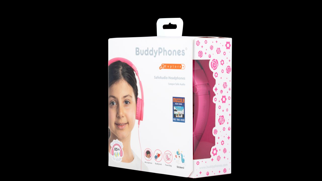 Onanoff Kopfhörer für Kinder / Basic / Pink