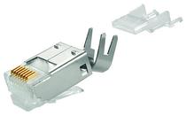 TelegäRtner Plug Modular MP8 FS Geschirmt 8-Pol., 100Pack