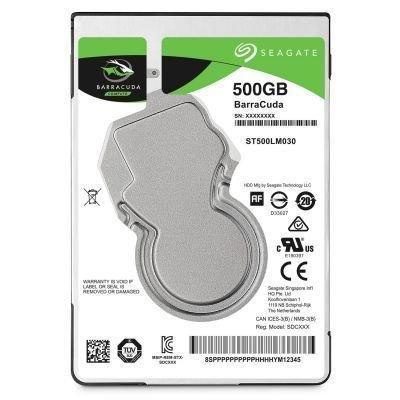 Seagate Barracuda 2.5" internal hard drive 500 GB 5400 RPM 128 MB 2.5" Serial ATA III