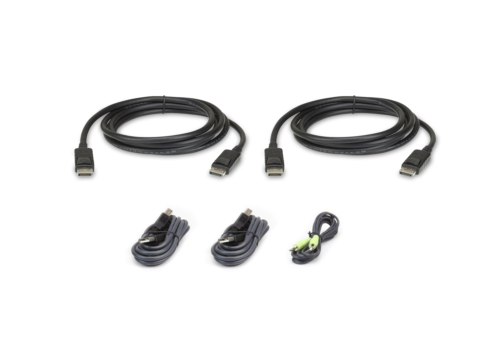ATEN USB DisplayPort Dual Display Secure KVM; 1,8M USB DisplayPort Dual Display