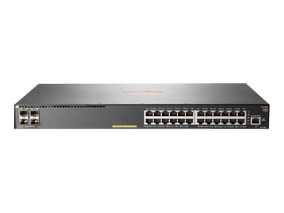 HPE Aruba 2930F 24G PoE+ 4SFP Managed L3 Gigabit Ethernet (10/100/1000) Power over Ethernet (PoE) 1U Grey