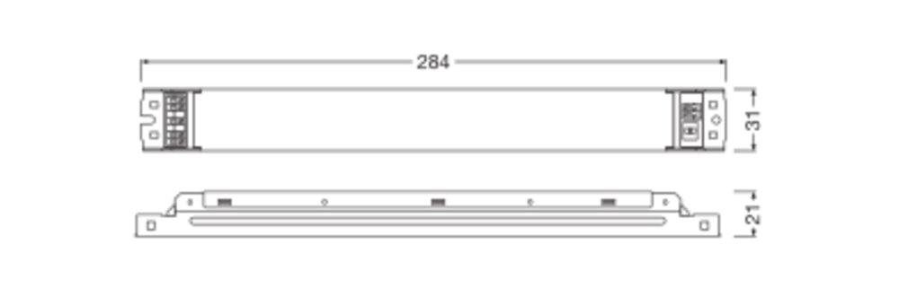 LEDVANCE LED DRIVER LED TUBE EXTERNAL DALI P -1X7-37W 220-240