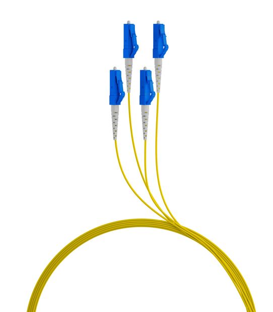 LWL-Kabel, Trunkkabel U-DQ(ZN)BH  4G 9/125, LC/LC OS2 110m, Trommel,