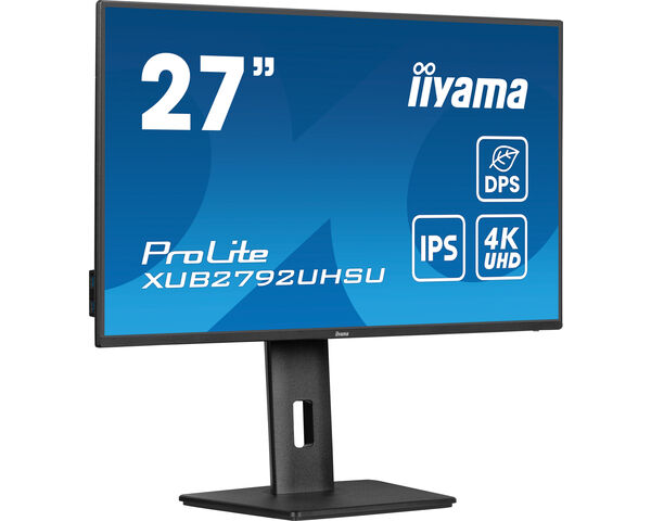 iiyama ProLite XUB2792UHSU-B6 computer monitor 68.6 cm (27") 3840 x 2160 pixels 4K Ultra HD LED Black