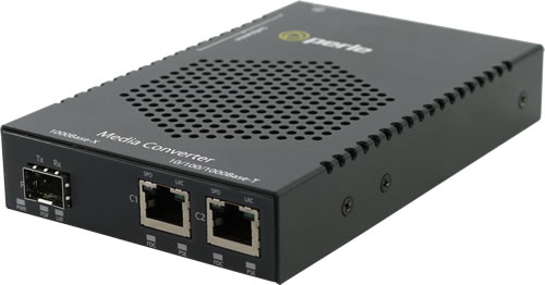 Perle S-1110DHP-SFP-XT MEDIA CONVERTR