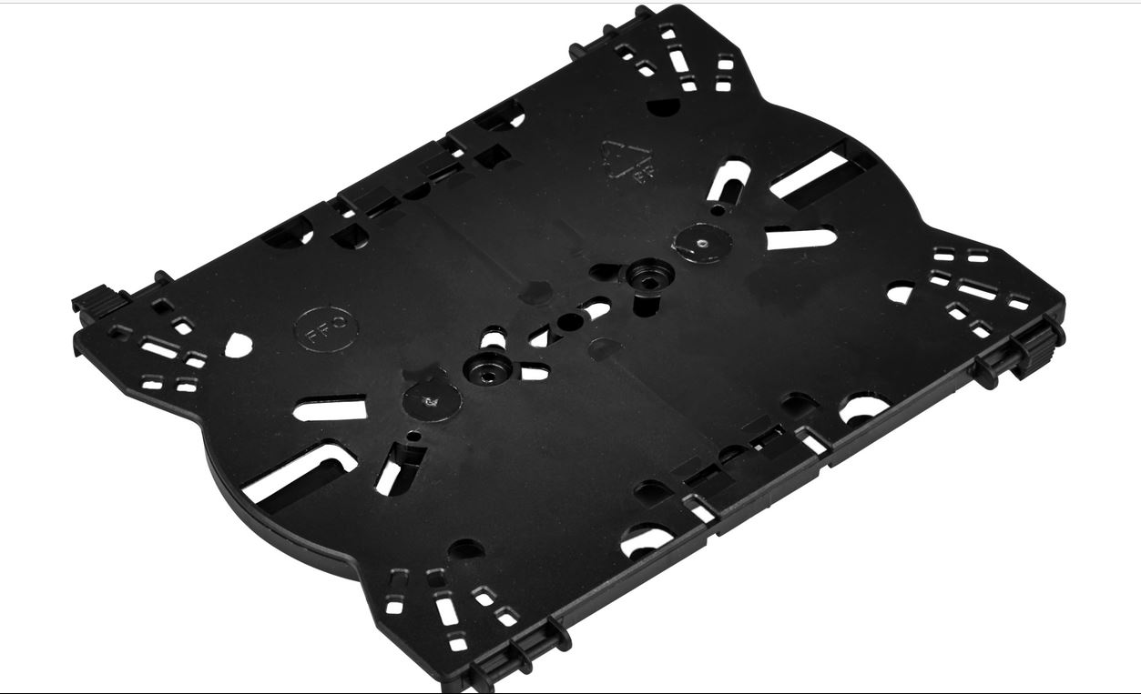 LWL-Spleißkassette Pro zur Aufnahme 2x12 Spleise incl. Spleißhalter, ohne Deckel!