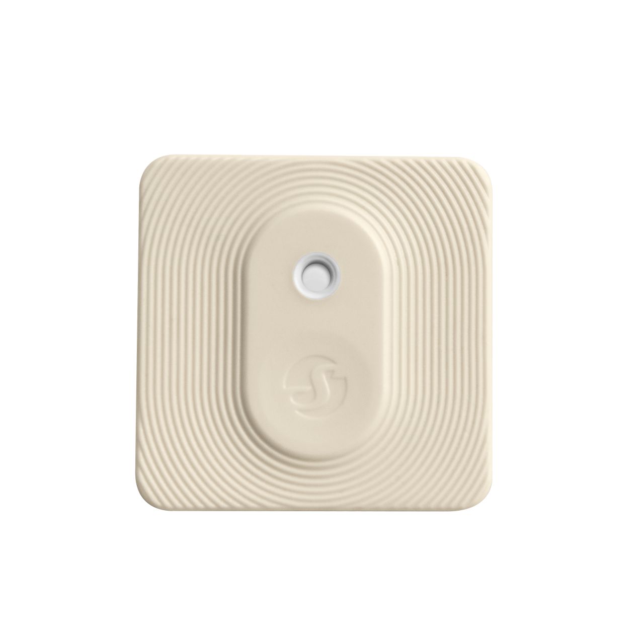 Shelly · Plug & Play · "Blu H&T Ivory" · Temperatur- & Feuchtigkeitssensor · Bluetooth · Batterie · Hellbeige Shelly · Plug & Play · "Blu H&T Ivory" · Temperatur- & Feuchtigkeitssensor · Bluetooth · Batterie · Hellbeige