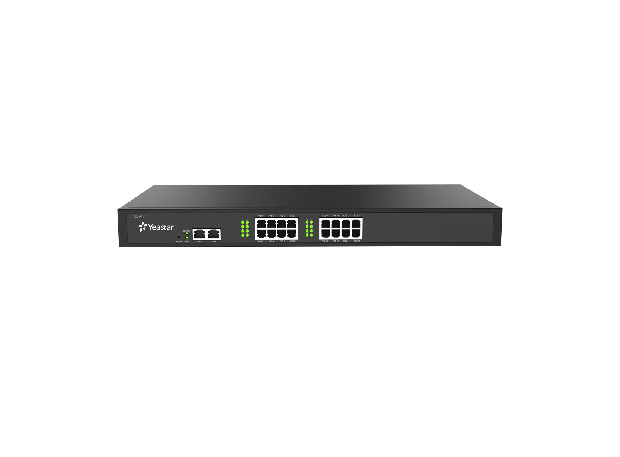 Yeastar VoIP-Gateway TA1600 16xFXS RJ11 bzw. 1xFXS RJ21 Yeastar VoIP-Gateway TA1600 16xFXS RJ11 bzw. 1xFXS RJ21