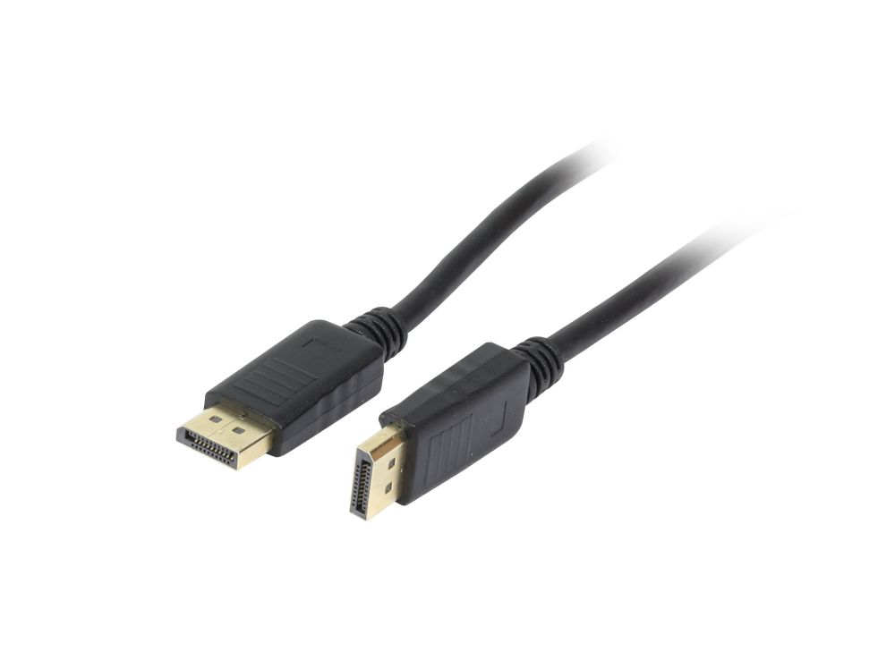 Kabel Video DisplayPort 1.2, ST/ST,  0.5m, Ultra HD 4k*2k 3840*2160@60hz 4:4:4, 8 Bit, CCS, Synergy 21,