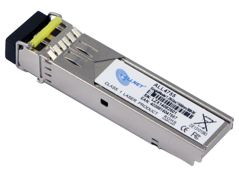 ALLNET Switch Modul ALL4755 Mini-GBIC Modul,1000Mbit,ZX/LC, 70-80KM ALLNET Switch Modul ALL4755 Mini-GBIC Modul,1000Mbit,ZX/LC, 70-80KM