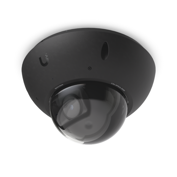 Ubiquiti UniFi Video Camera G6 Pro Dome • Outdoor • 4K • InfraRot • IP66 • PoE+ • black • UVC-G6-Pro-Dome-B