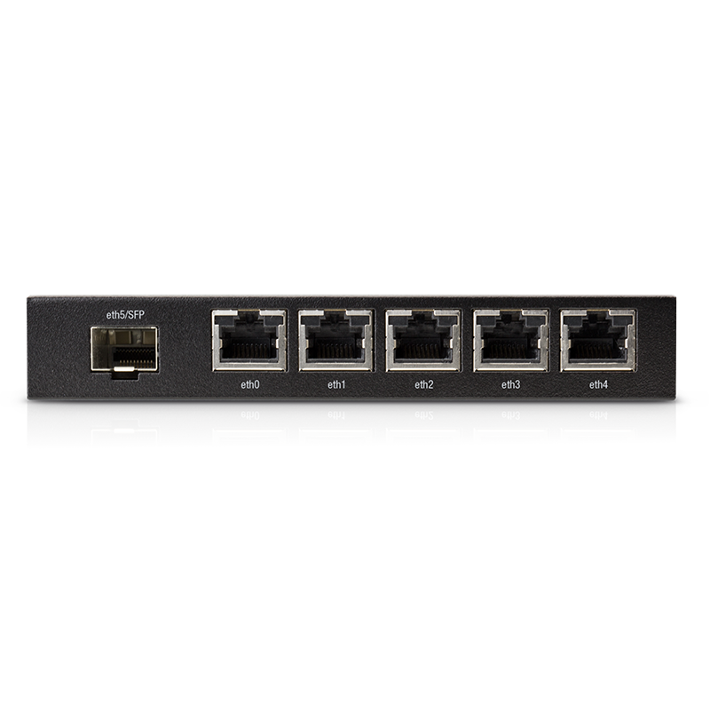 Ubiquiti EdgeRouter X, 6-port Gigabit Router, 1x SFP In, pas
