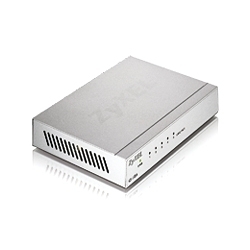 Zyxel Switch unmanaged Layer2 5 Port • 5x 1 GbE • Desktop • Lüfterlos • Metallgehäuse • GS-105BV5