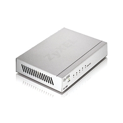 Zyxel Switch unmanaged Layer2 5 Port • 5x 1 GbE • Desktop • Lüfterlos • Metallgehäuse • GS-105BV5 Zyxel Switch unmanaged Layer2 5 Port • 5x 1 GbE • Desktop • Lüfterlos • Metallgehäuse • GS-105BV5