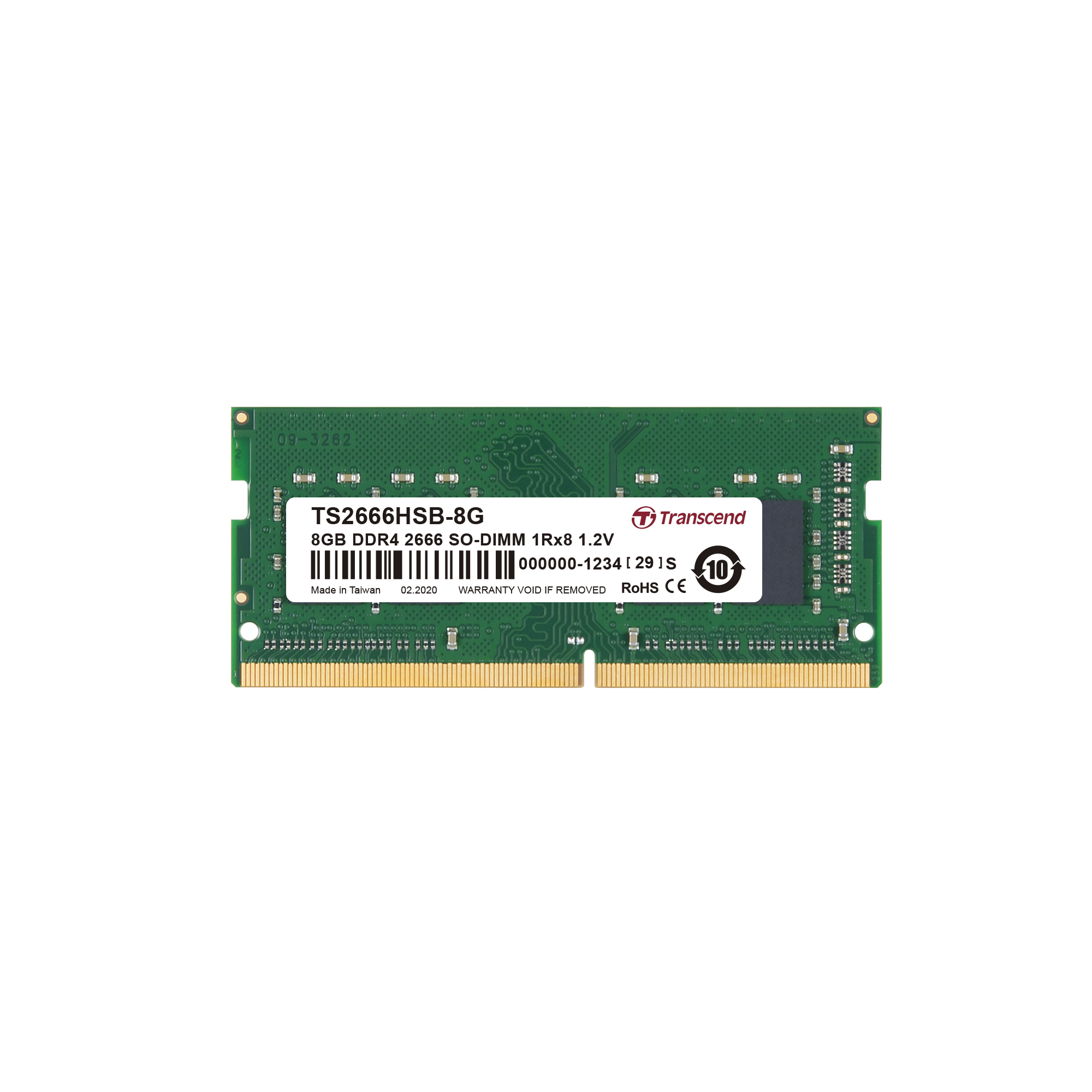 MEM So-DIMM2666 DDR4  8GB Transcend