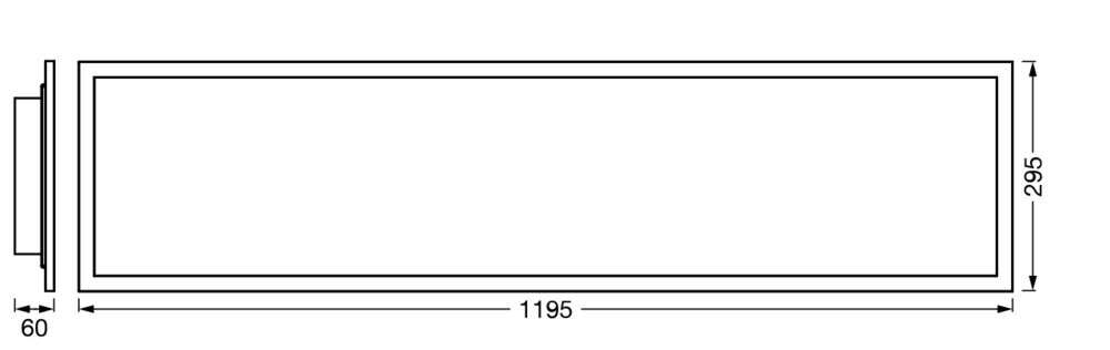 LEDVANCE SMART+ WIFI PANEL MAGIC RGB 1200x300mm