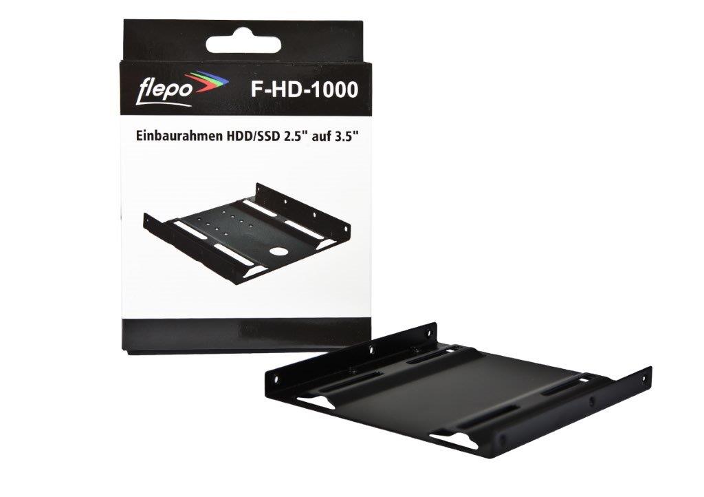 HD Einbaurahmen HDD/SSD 2.5" auf 3.5"