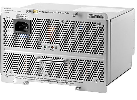 HPE Aruba Networking 5400R 1100W PoE+ zl2 Power Supply