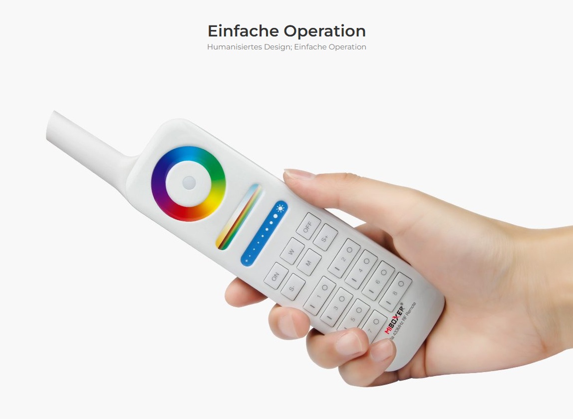MiBoxer FUT086 LED Fernbedienung LoRa (433MHZ)