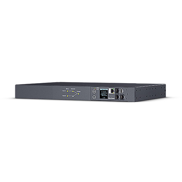 CyberPower PDU ATS, Switched, 230V/10A, 1HE, 12xC13 Ausgang, 2xC14 Eingang CyberPower PDU ATS, Switched, 230V/10A, 1HE, 12xC13 Ausgang, 2xC14 Eingang