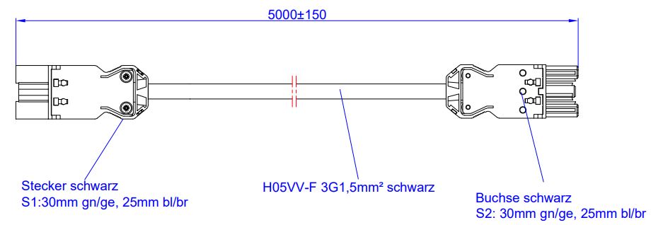 Bachmann Geräteverlängerung GST18 5,0m