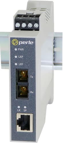 Perle SR-1110-SC10-XT network media converter Internal 1000 Mbit/s 1310 nm Multi-mode, Single-mode White, Grey
