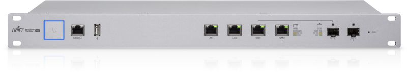 Ubiquiti UniFi Security Gateway PRO 4-Port / Firewall / VLAN / VPN / QoS / 19” / 2x SFP / USG-Pro-4