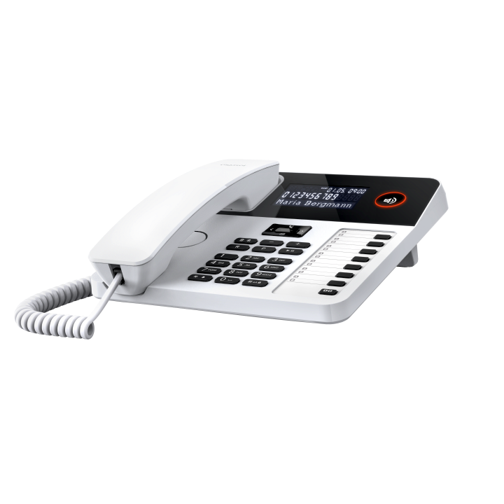 Gigaset DESK 600 weiß/ analoges Telefon