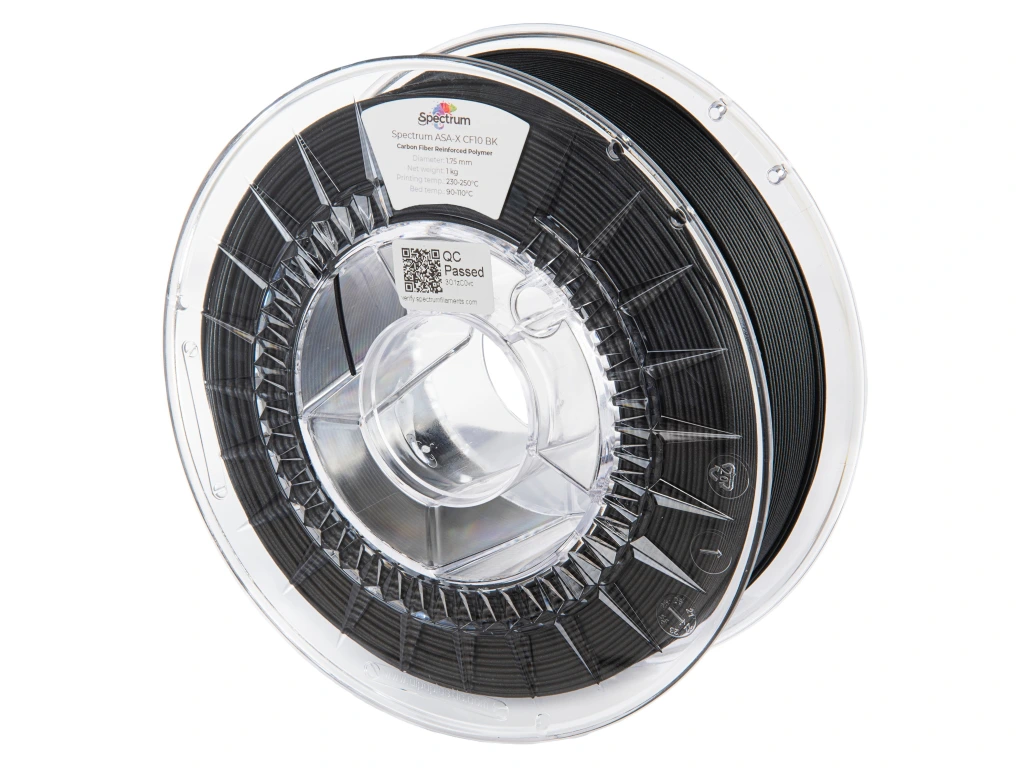 Spectrum 3D Filament ASA-X CF10 1.75mm Black 1kg