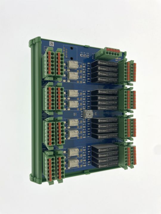 ALLDAQ ADQ-31-32/0 (V1.2) / Relaisboard für die HUT-Schiene