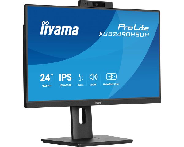 iiyama XUB2490HSUH-B2 computer monitor 60.5 cm (23.8") 1920 x 1080 pixels Full HD LED Black