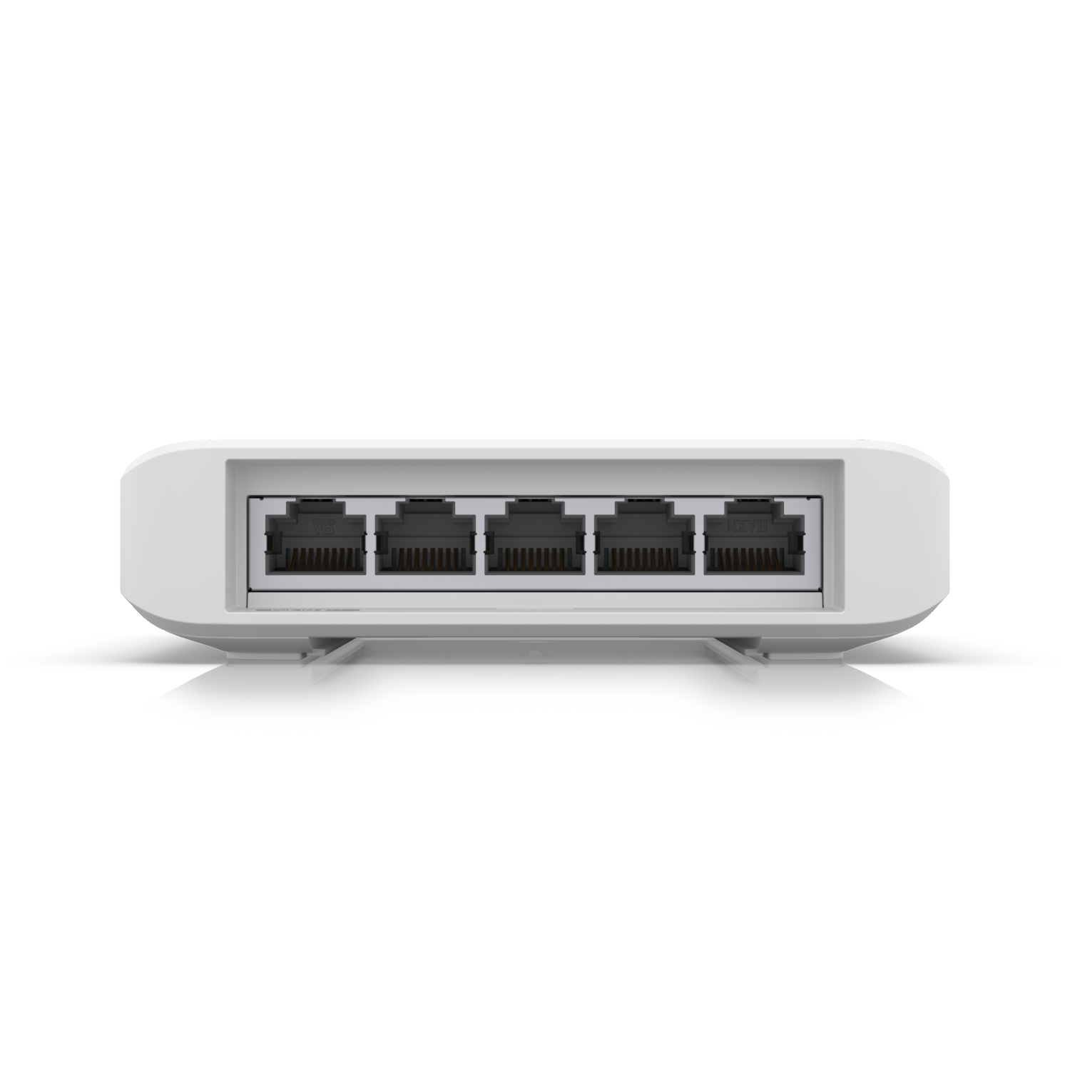 Ubiquiti Switch smart managed Layer2 5 Port • 5x GbE • PoE Budget 46W • 4x PoE at •  1x PoE bt In •  Desktop •  Lüfterlos  • UniFi • USW-Flex