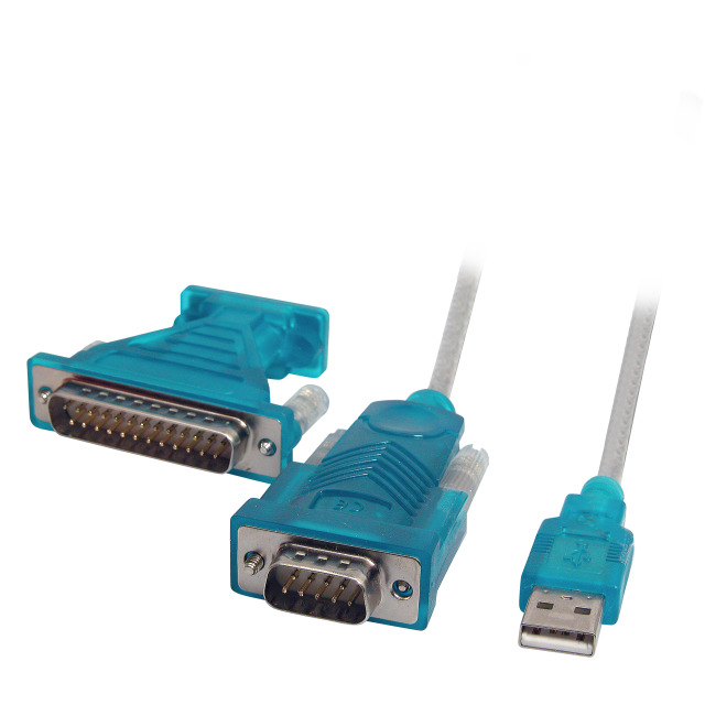 USB2.0/RS232 Konverter, Active A-Stecker/DB9-Stecker