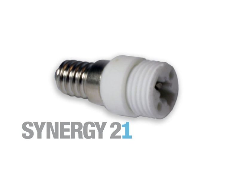 Synergy 21 LED Adapter für LED-Leuchtmittel E14->G9 Synergy 21 LED Adapter für LED-Leuchtmittel E14->G9