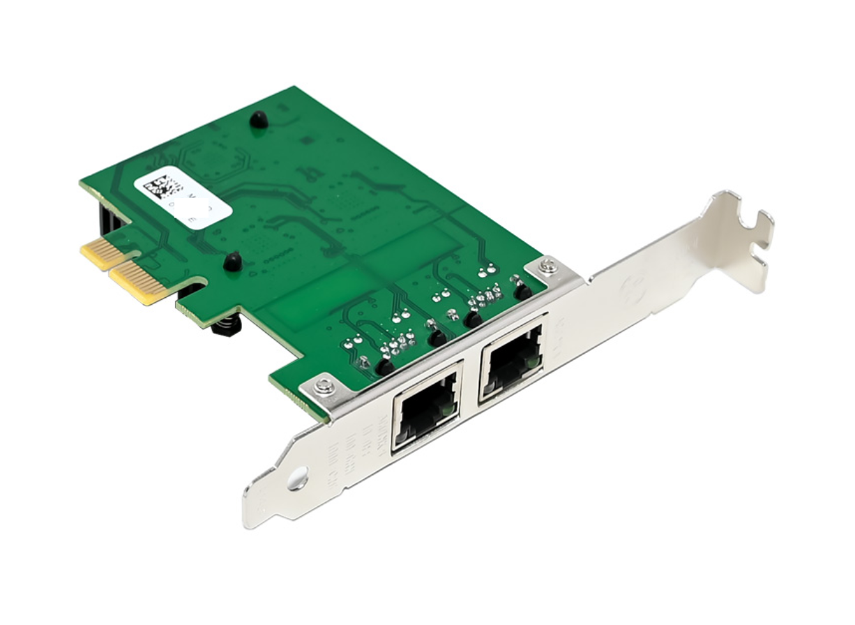 ALLNET PCIe 2.5G X4 Dual Port 2.5 Gigabit Server Adapter- Copper RJ45 - ALL0144v2-2-2.5G-TX
