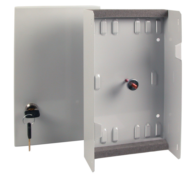 LWL-Wandverteiler Mini, mit Zubehör, B150/H265/T55mm, ohne Kupplungen, Weiss, LWL-Wandverteiler Mini, mit Zubehör, B150/H265/T55mm, ohne Kupplungen, Weiss,